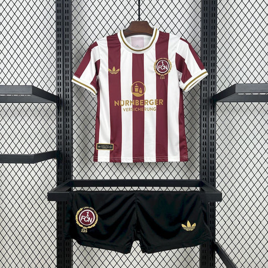 1. FC Nurnberg 2025/26 Conjunto 125.º Aniversário – Criança