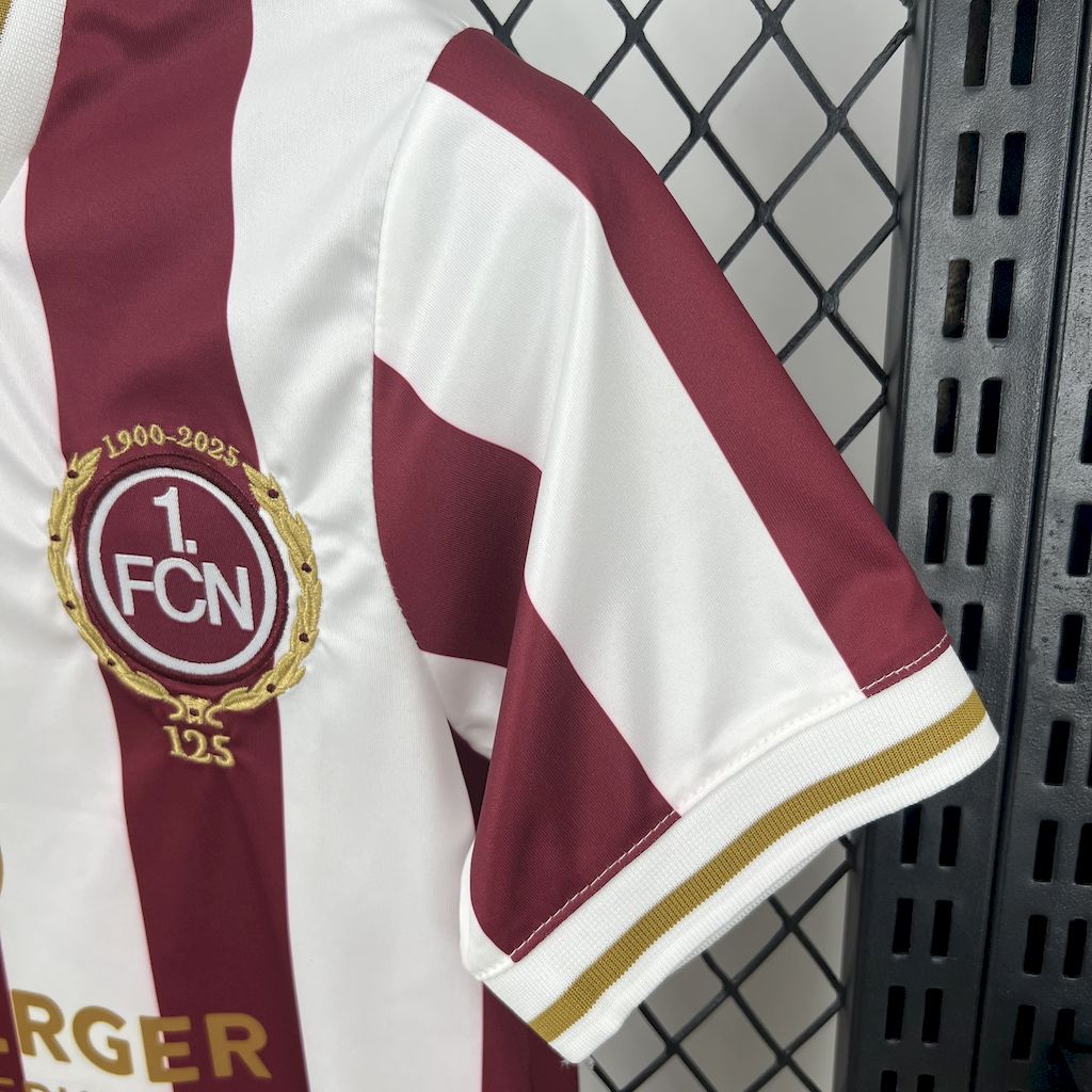 1. FC Nurnberg 2025/26 Conjunto 125.º Aniversário – Criança