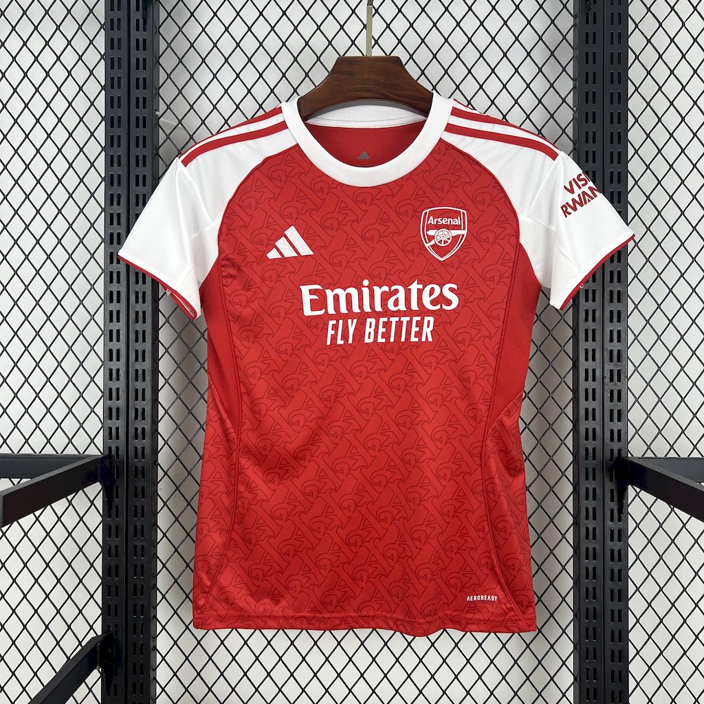 Arsenal 2025/26 Camisola Principal – Mulher