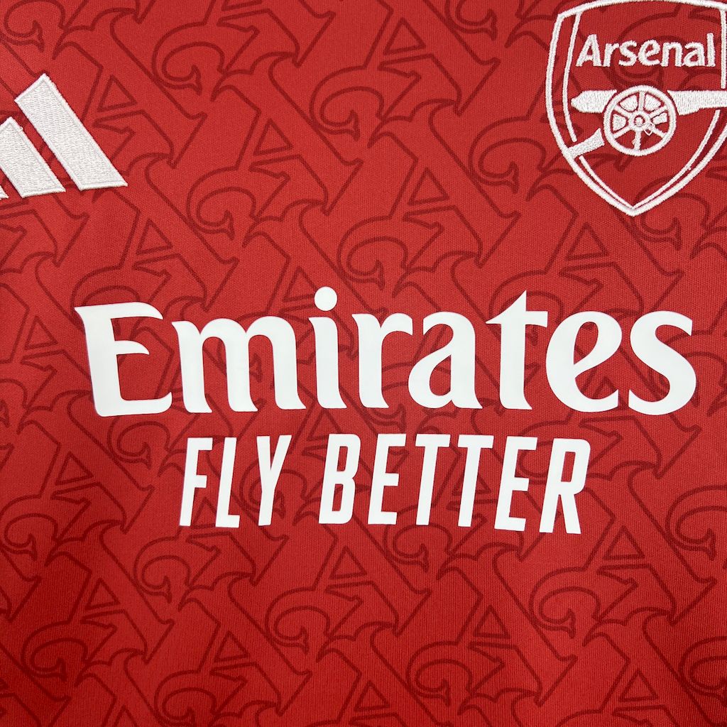 Arsenal 2025/26 Camisola Principal – Mulher