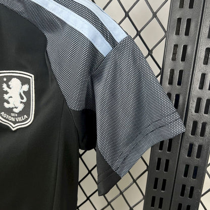 Aston Villa 2025/26 Conjunto Alternativo – Criança