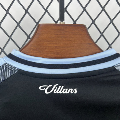 Aston Villa 2025/26 Conjunto Alternativo – Criança
