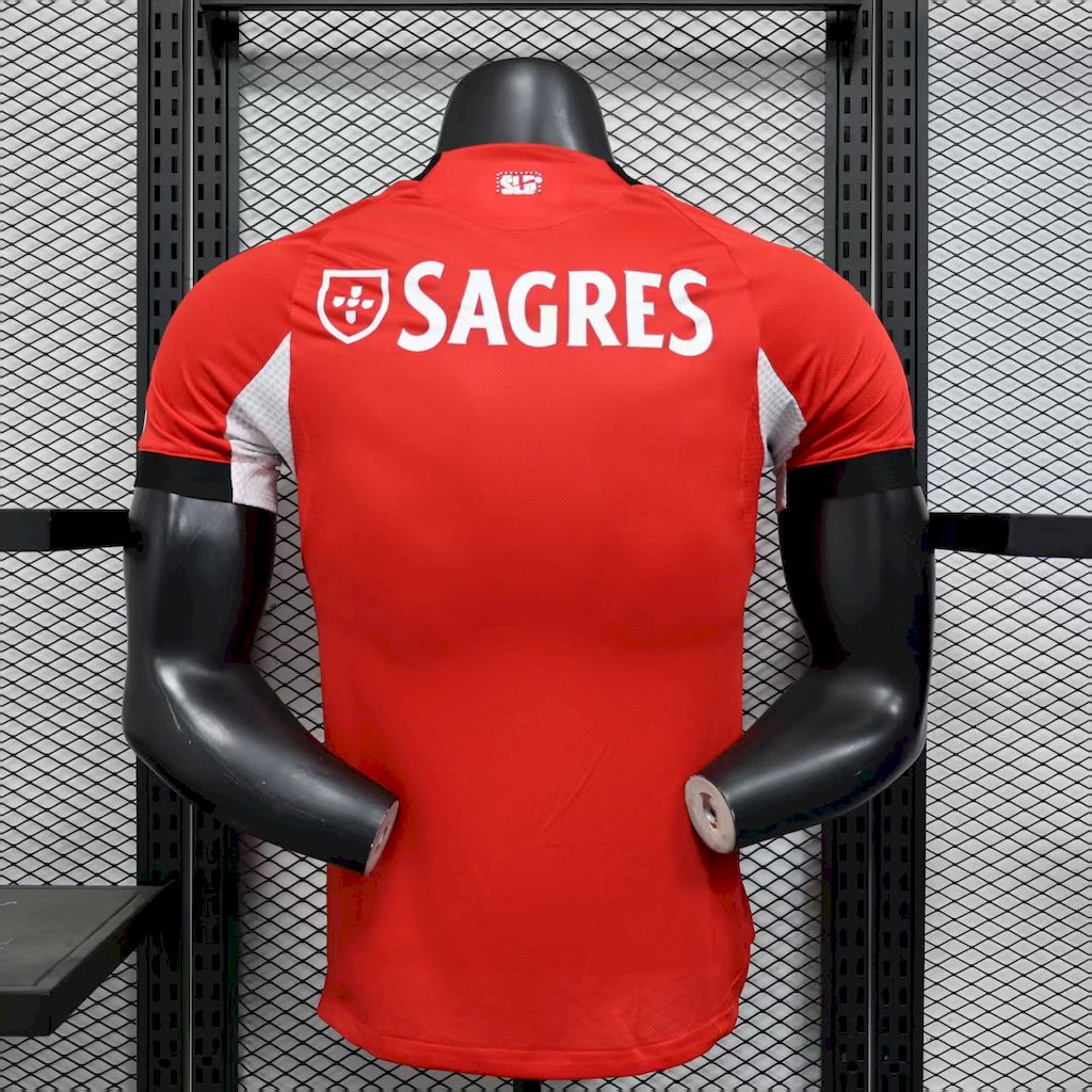 Benfica 2025/26 Camisola Principal Versão Jogador – Homem