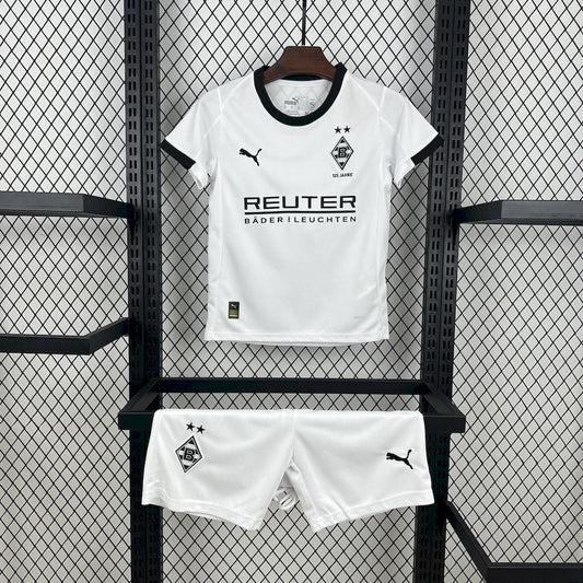 Borussia Mönchengladbach 2025/26 Conjunto Principal – Criança