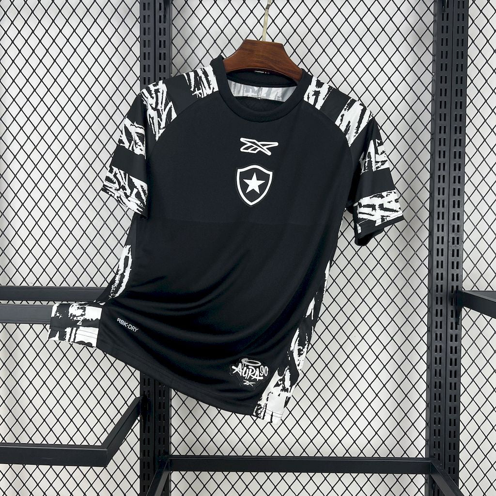 Botafogo 2025/26 Camisola de Pré-Jogo Preta – Homem