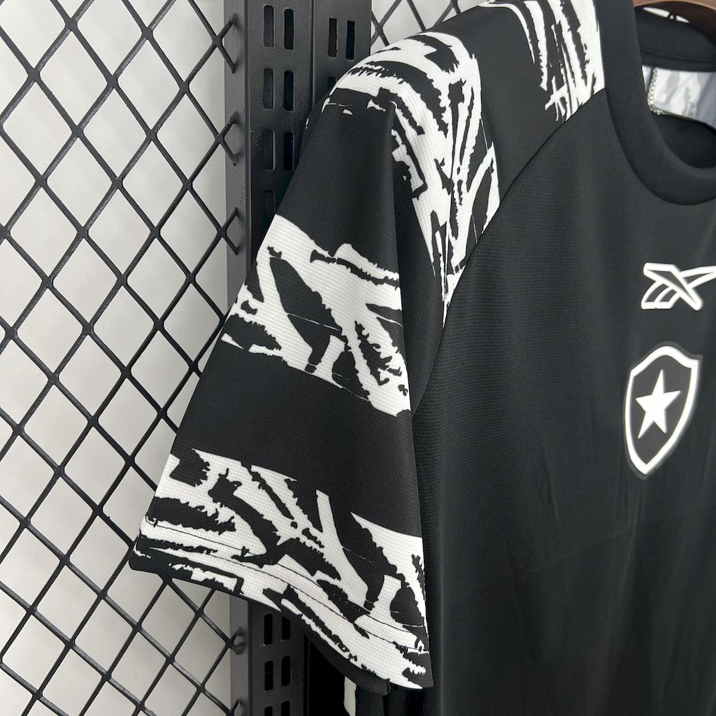 Botafogo 2025/26 Camisola de Pré-Jogo Preta – Homem
