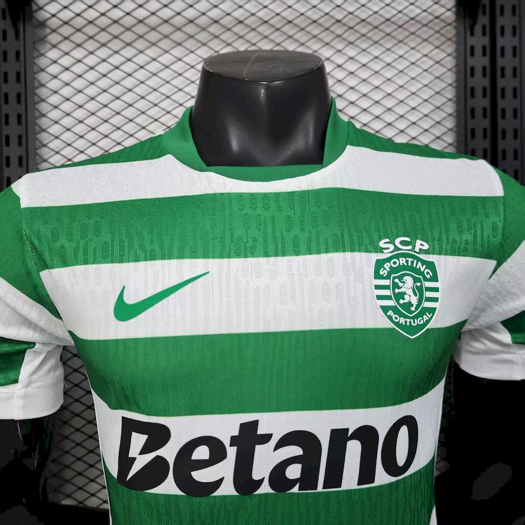 Sporting CP 2025/26 Camisola Principal Versão Jogador – Homem