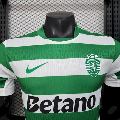 Sporting CP 2025/26 Camisola Principal Versão Jogador – Homem
