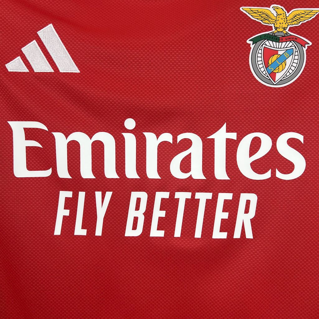 Benfica 2025/26 Camisola Principal de Manga Comprida – Homem