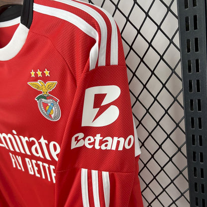 Benfica 2025/26 Camisola Principal de Manga Comprida – Homem