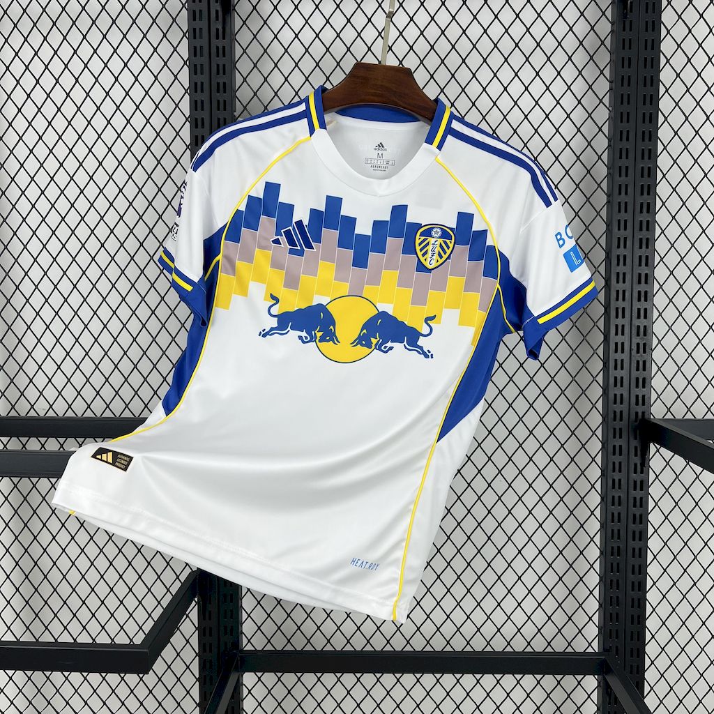 Leeds United F.C. 2025/26 Camisola Principal – Homem