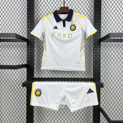 Al-Nassr 2025/26 Conjunto Terceiro – Criança