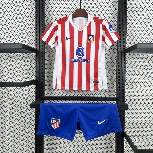 Atlético de Madrid 2025/26 Conjunto Principal – Criança