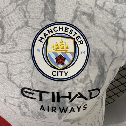 Manchester City 2025/26 Camisola Alternativa de Manga Comprida Versão Jogador – Homem