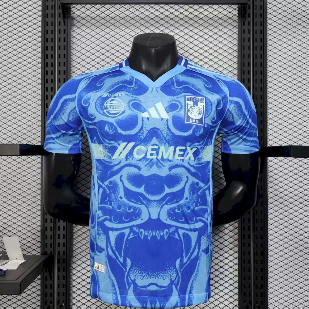 Tigres UANL 2025/26 Camisola Alternativa Versão Jogador – Homem
