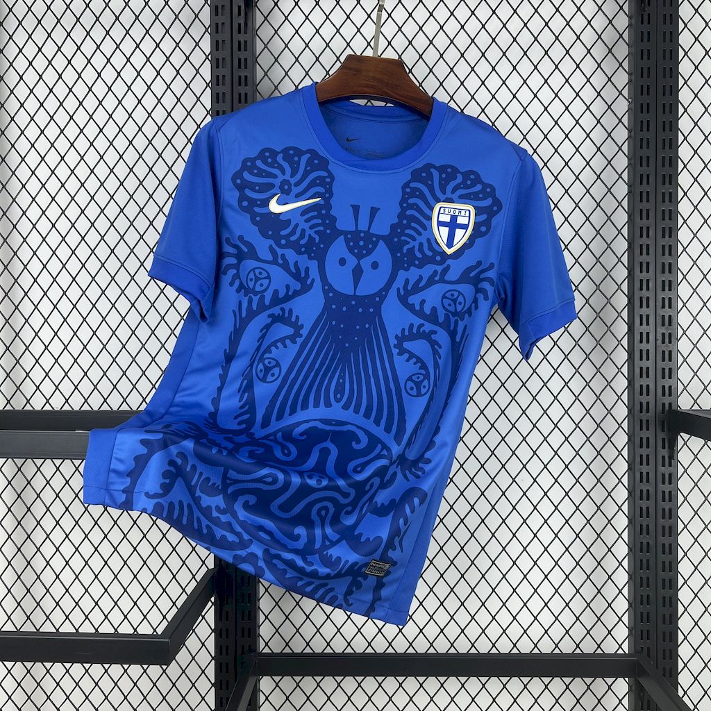 Finlândia 2025/26 Camisola Alternativa – Homem