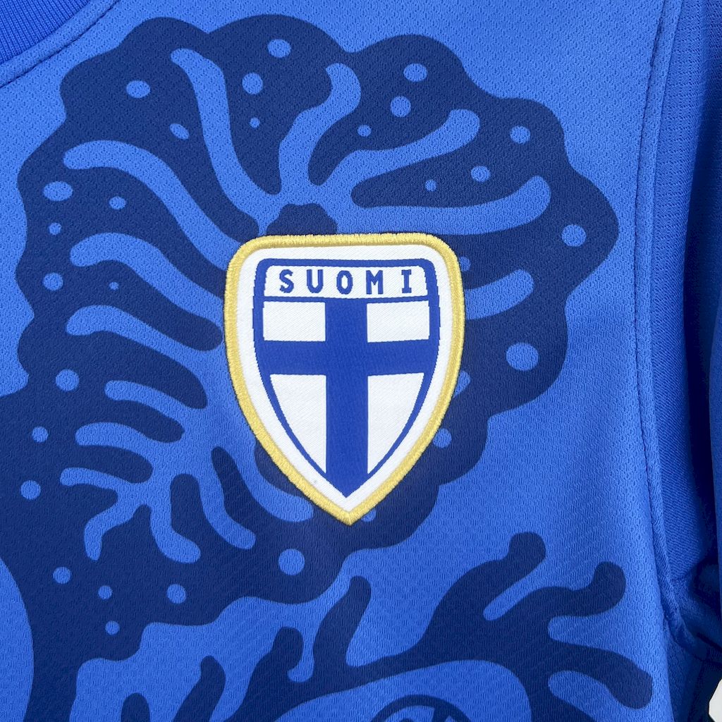 Finlândia 2025/26 Camisola Alternativa – Homem