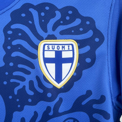Finlândia 2025/26 Camisola Alternativa – Homem