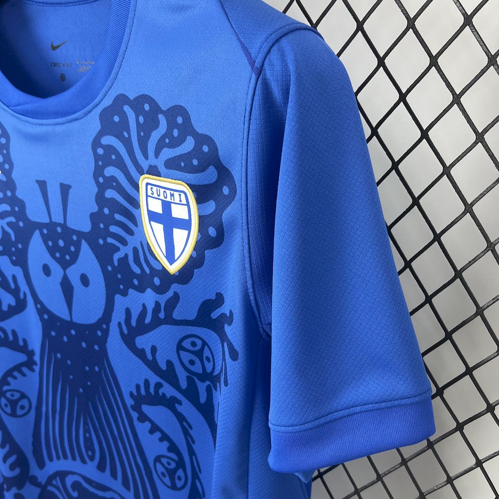 Finlândia 2025/26 Camisola Alternativa – Homem