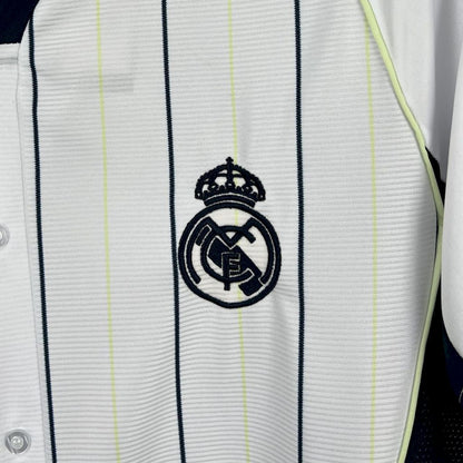 Real Madrid 2025/26 Camisola Basebol – Homem