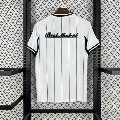 Real Madrid 2025/26 Camisola Basebol – Homem