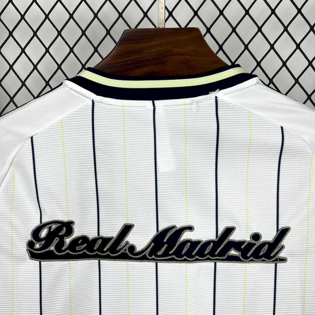 Real Madrid 2025/26 Camisola Basebol – Homem