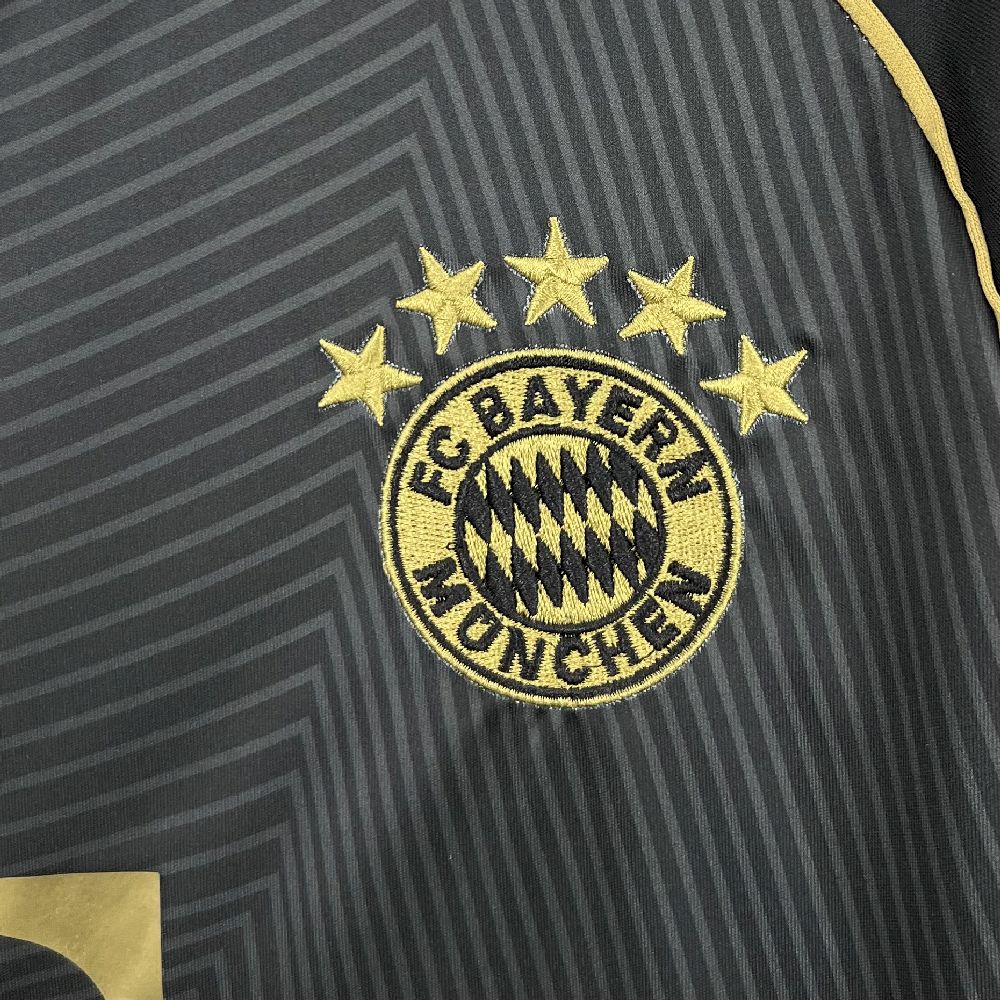 Bayern de Munique 2025/26 Camisola Especial Preta Dourada – Homem