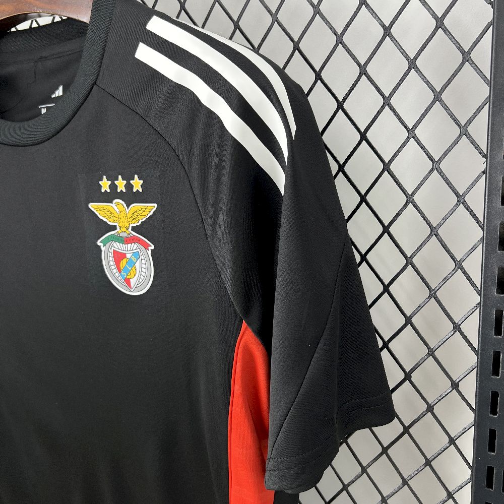 Benfica 2025/26 Camisola de Pré-Jogo Preta – Homem