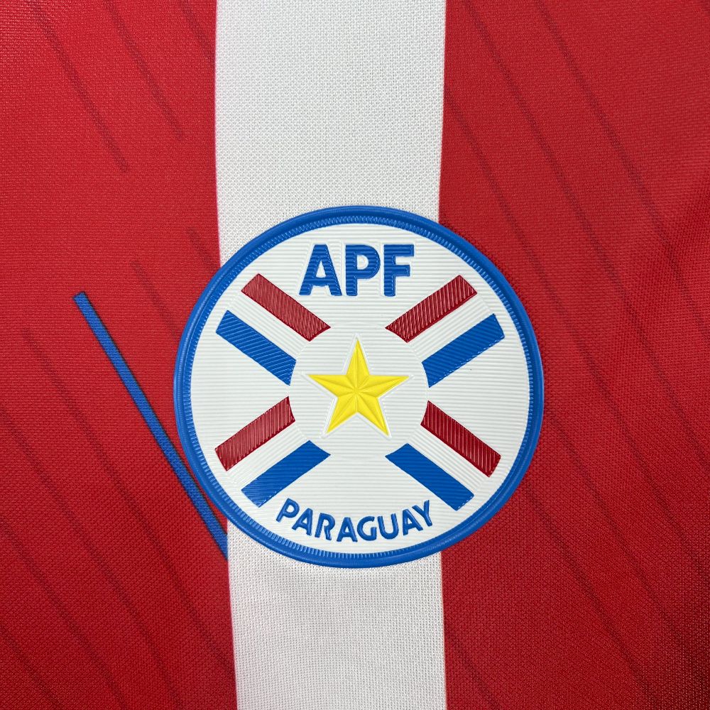Paraguai 2024/25 Camisola Principal – Homem