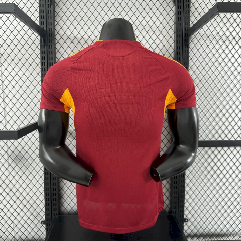 AS Roma 2025/26 Camisola Principal Versão Jogador – Homem