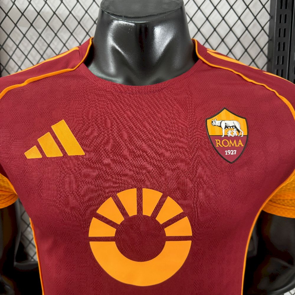 AS Roma 2025/26 Camisola Principal Versão Jogador – Homem
