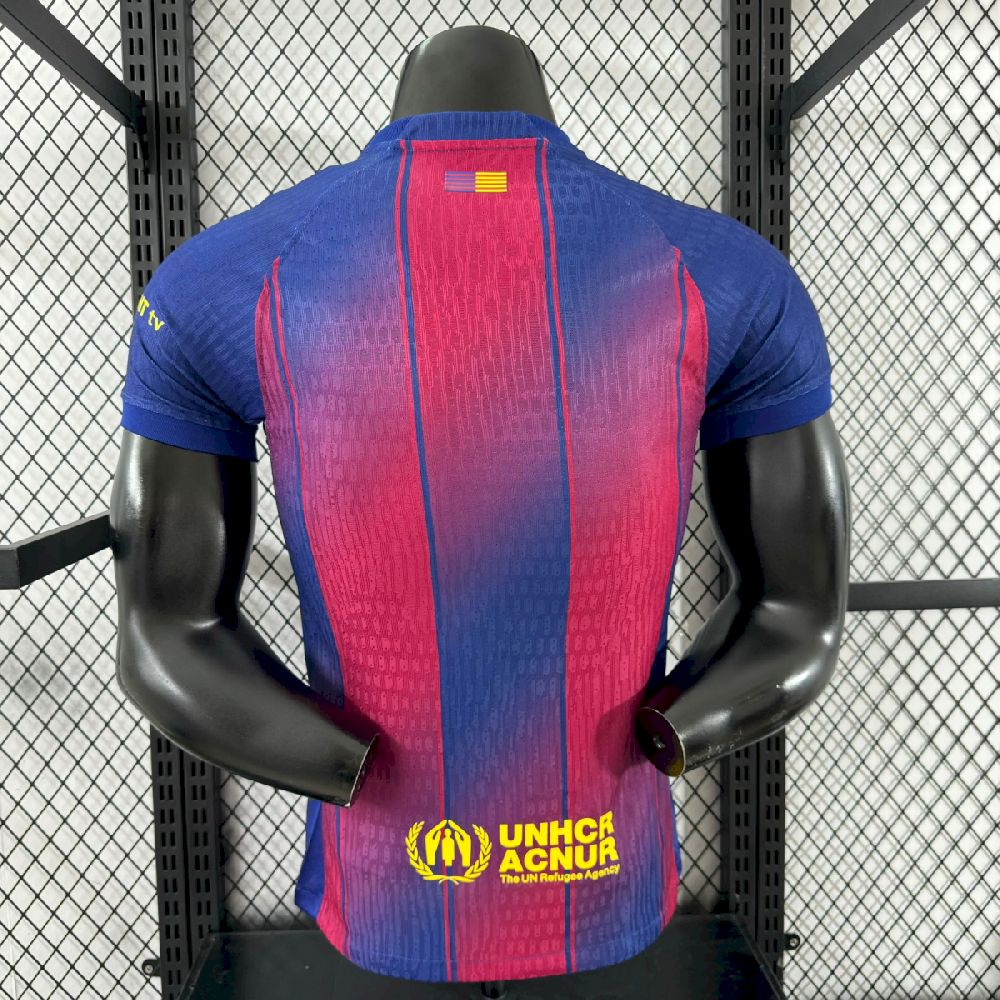 Barcelona 2025/26 Camisola Principal Travis Scott Edição Versão Jogador – Homem
