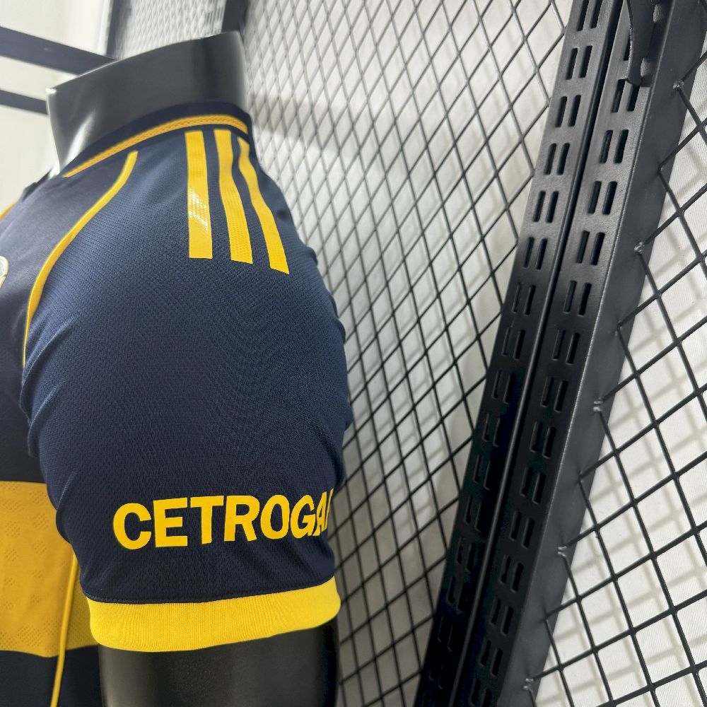 Boca Juniors 2025/26 Camisola 120.º Aniversário Edição Versão Jogador – Homem