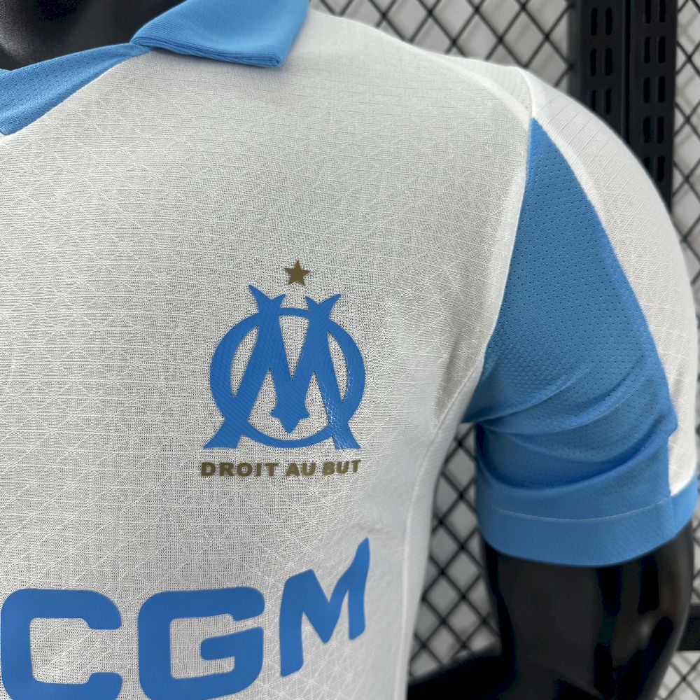 Olympique Marseille 2025/26 Camisola Principal Versão Jogador – Homem