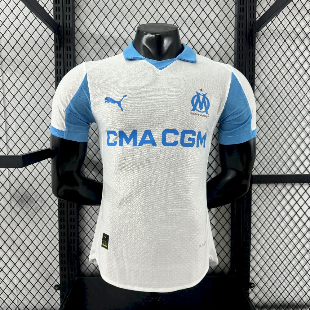Olympique Marseille 2025/26 Camisola Principal Versão Jogador – Homem