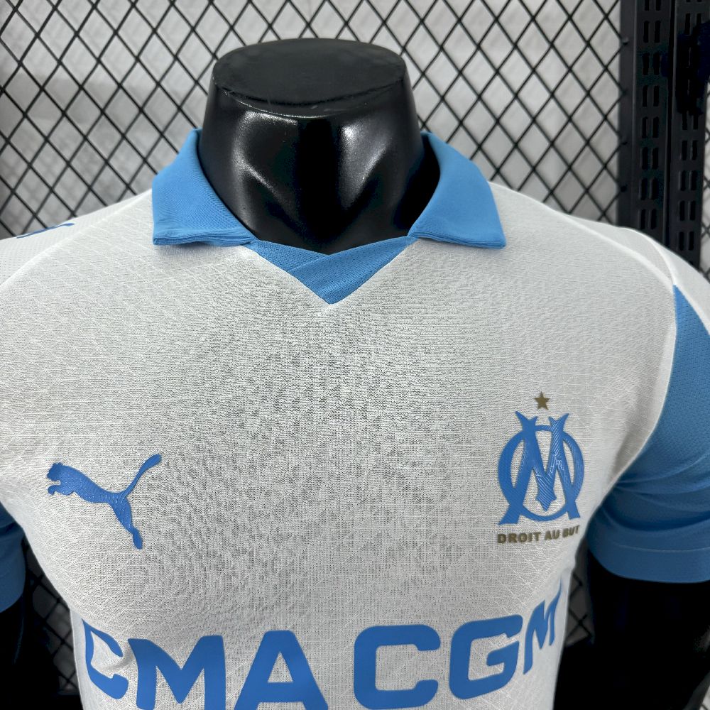 Olympique Marseille 2025/26 Camisola Principal Versão Jogador – Homem