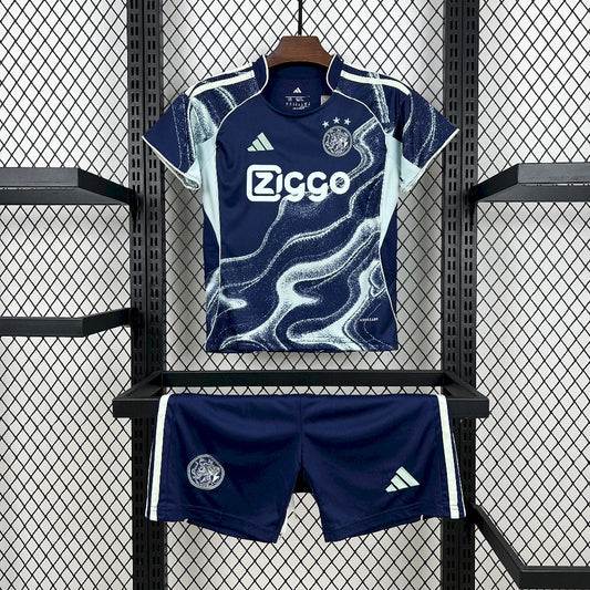 Ajax 2025/26 Conjunto Alternativo – Criança