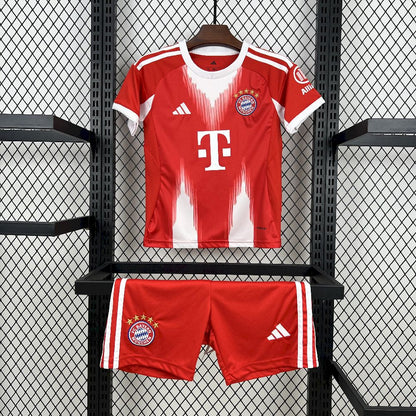 Bayern de Munique 2025/26 Conjunto Principal – Criança