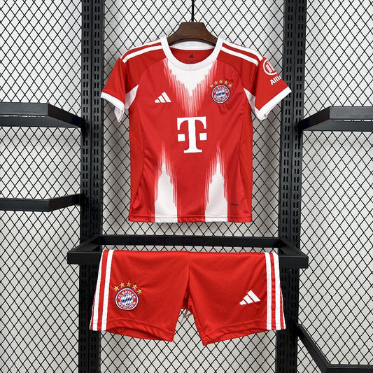 Bayern de Munique 2025/26 Conjunto Principal – Criança
