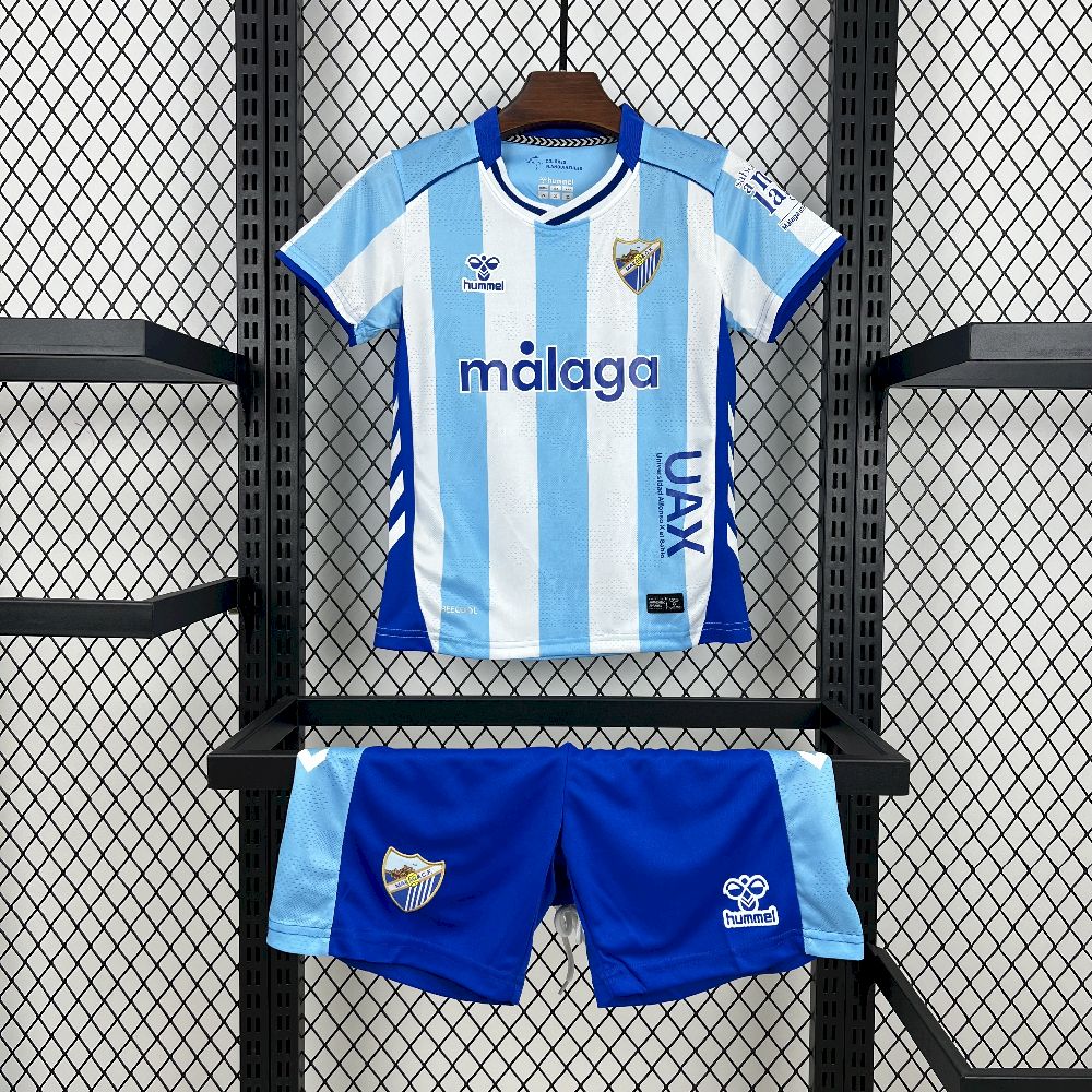 Malaga 2025/26 Conjunto Principal – Criança