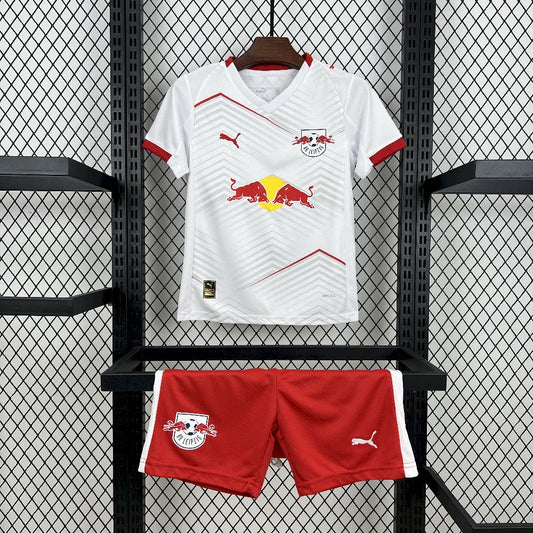 RB Leipzig 2025/26 Conjunto Principal – Criança