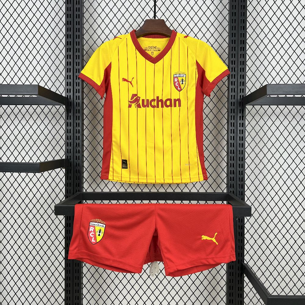RC Lens 2025/26 Conjunto Principal – Criança