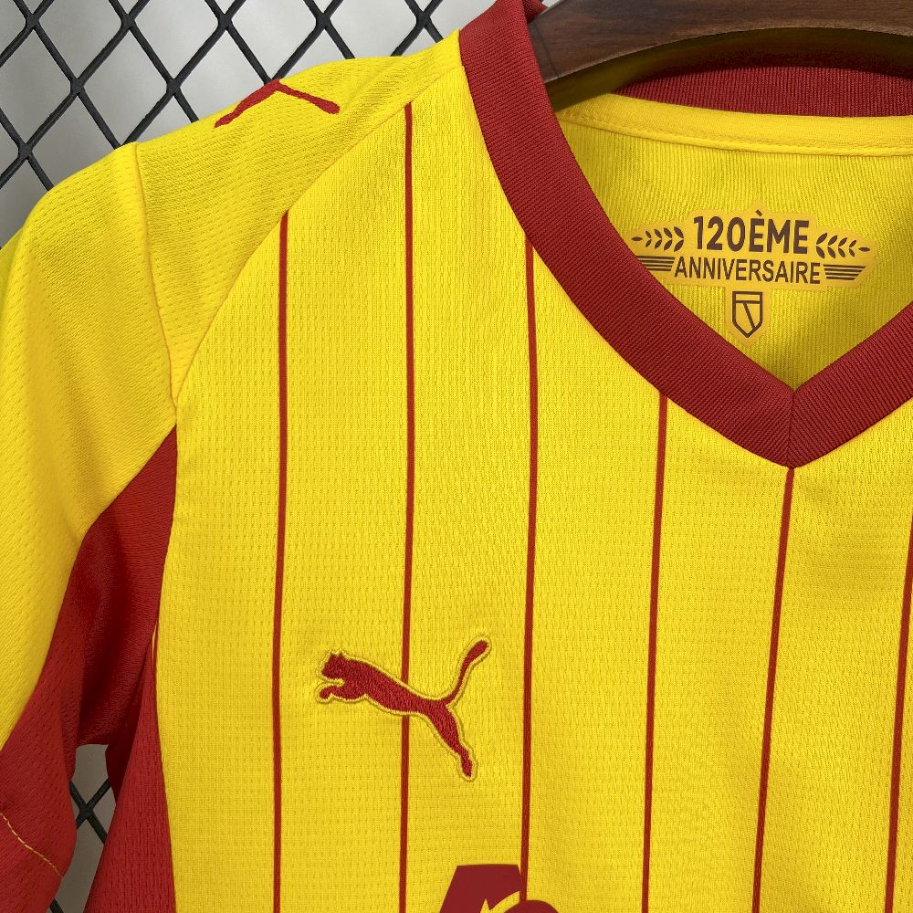 RC Lens 2025/26 Conjunto Principal – Criança