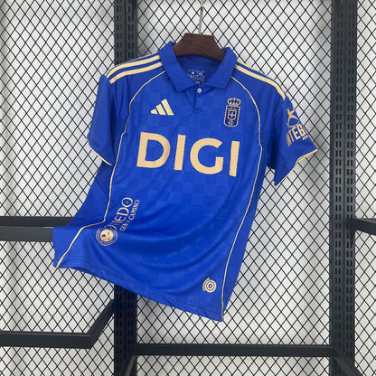 Real Oviedo 2025/26 Camisola Principal – Homem