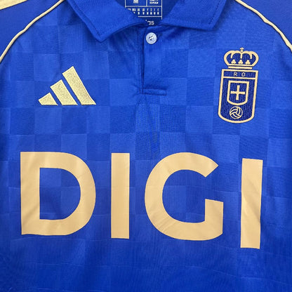Real Oviedo 2025/26 Camisola Principal – Homem
