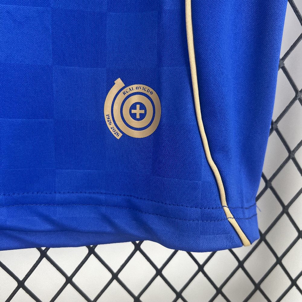 Real Oviedo 2025/26 Camisola Principal – Homem