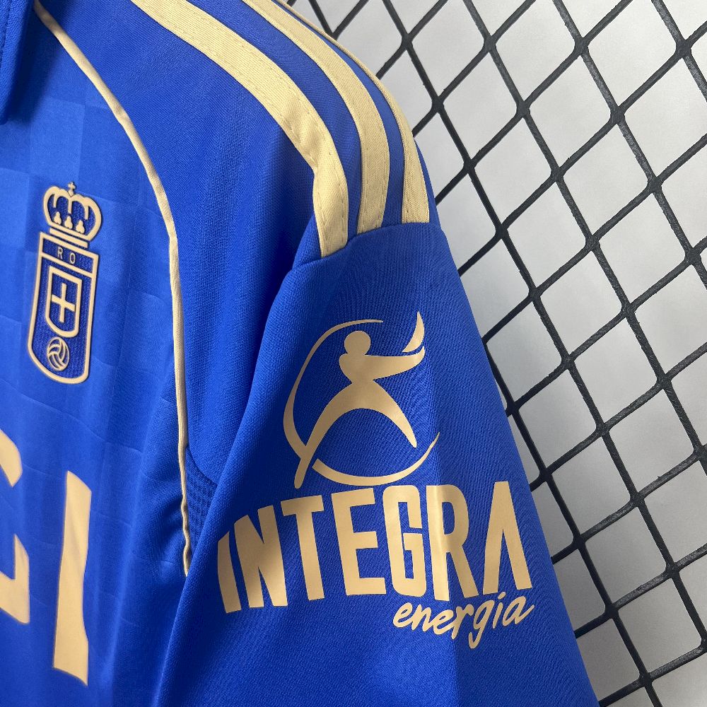 Real Oviedo 2025/26 Camisola Principal – Homem
