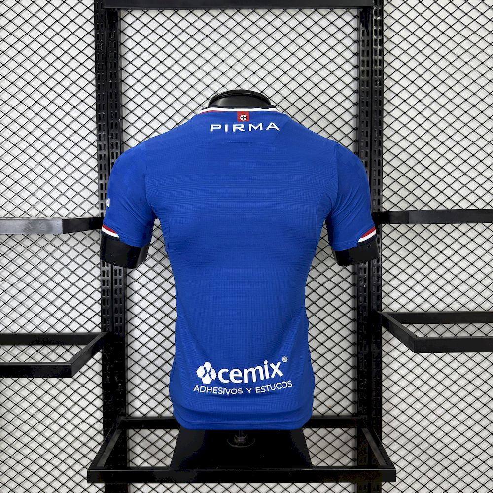 Cruz Azul 2025/26 Camisola Principal Versão Jogador – Homem
