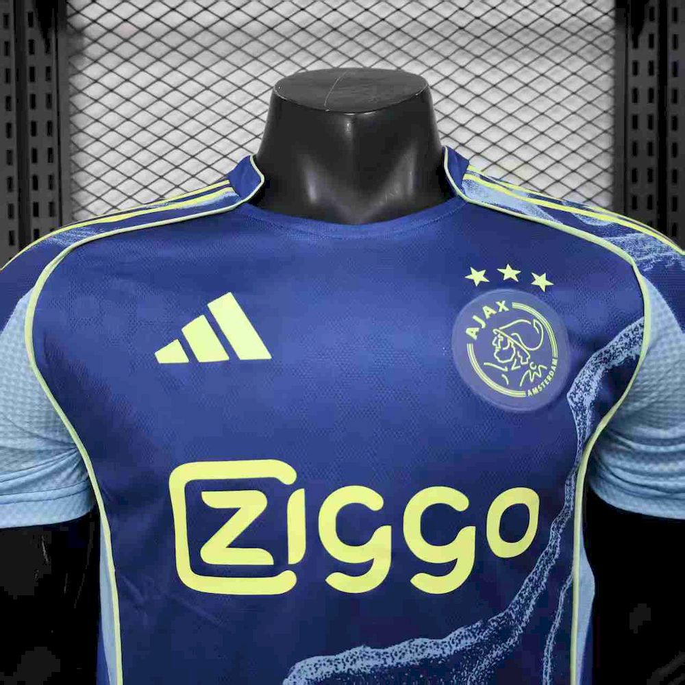Ajax 2025/26 Camisola Alternativa Versão Jogador – Homem