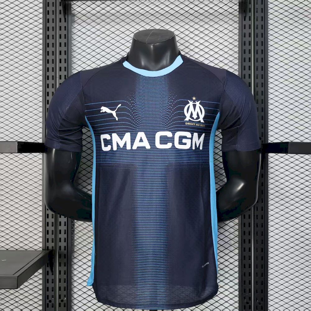 Olympique Marseille 2025/26 Camisola Alternativa Versão Jogador – Homem